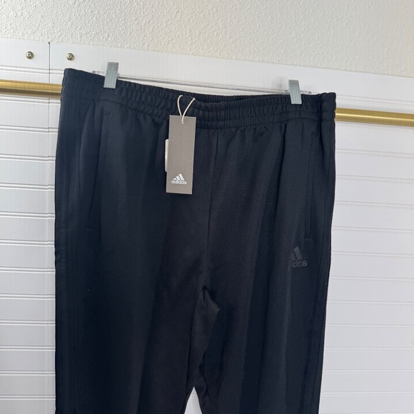 NEW Adidas Track Pants Black Breakaway Snaps - Picture 2 of 7
